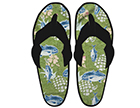 Karma Zen Fish Pattern Sandals